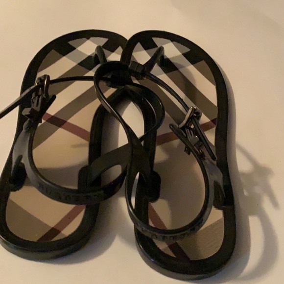 Authentic Burberry Thong Jellies - Picture 3 of 4